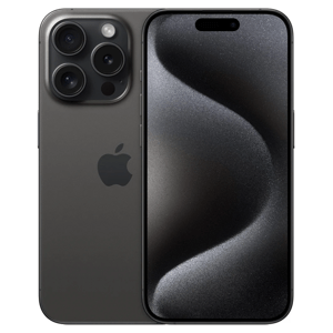 iPhone 15 Pro 128GB Černý Titan eSIM - A+