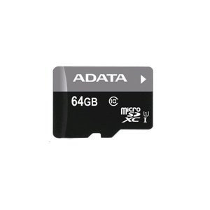 ADATA Pro microSDXC 64GB UHS-I AUSDX64GUICL10-RA1