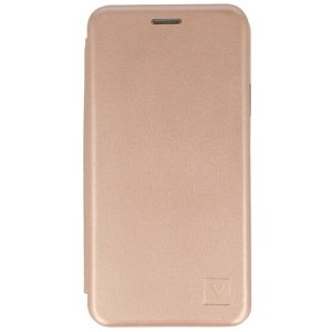 Pouzdro Flip Elegance Apple iPhone X, iPhone XS zlato růžové