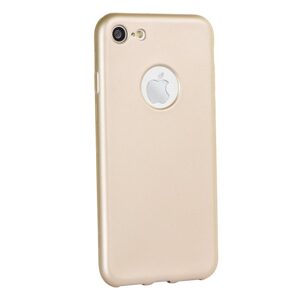 Pouzdro Jelly Case Apple iPhone 6, 6S silikon Soft Mat zlaté