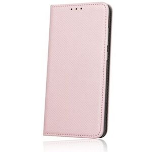 Pouzdro Flip Smart Book Huawei P Smart 2019 růžové / zlaté