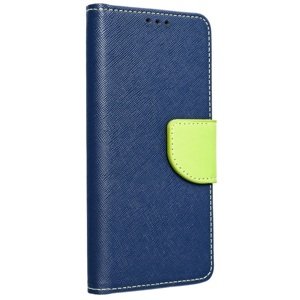 Pouzdro Flip Fancy Diary Samsung A215 Galaxy A21 modré / lemon