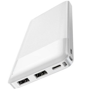 Zdroj záložní PowerBank HOCO J72 USB-C + 2x USB + microUSB 10000mAh bílý