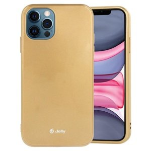 Pouzdro Jelly Case Apple iPhone 14 silikon zlaté