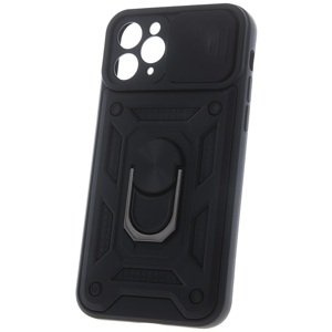 Pouzdro silikon Motorola Moto E22, Motorola Moto E22i Slide Armor Cam Shield černé