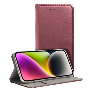 Pouzdro Flip Magnet Book Samsung A556 Galaxy A55 5G Burgundy vínové