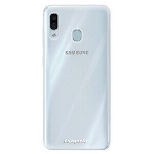 Silikonové pouzdro iSaprio - 4Pure - mléčný bez potisku - Samsung Galaxy A30