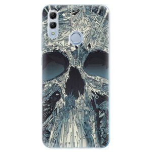 Odolné silikonové pouzdro iSaprio - Abstract Skull - Huawei Honor 10 Lite