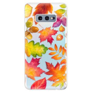 Odolné silikonové pouzdro iSaprio - Autumn Leaves 01 - Samsung Galaxy S10e
