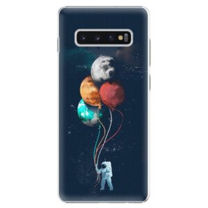 Plastové pouzdro iSaprio - Balloons 02 - Samsung Galaxy S10+
