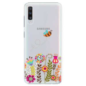 Plastové pouzdro iSaprio - Bee 01 - Samsung Galaxy A70