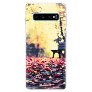 Odolné silikonové pouzdro iSaprio - Bench 01 - Samsung Galaxy S10