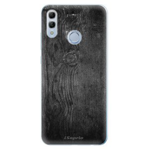 Odolné silikonové pouzdro iSaprio - Black Wood 13 - Huawei Honor 10 Lite