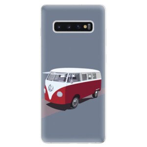 Odolné silikonové pouzdro iSaprio - VW Bus - Samsung Galaxy S10+