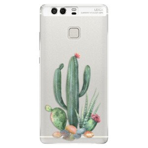 Silikonové pouzdro iSaprio - Cacti 02 - Huawei P9