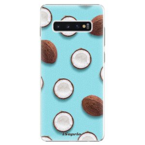 Plastové pouzdro iSaprio - Coconut 01 - Samsung Galaxy S10+