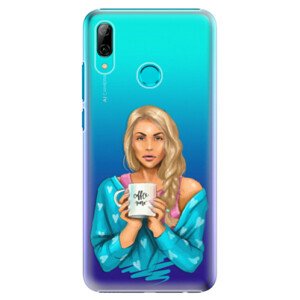 Plastové pouzdro iSaprio - Coffe Now - Blond - Huawei P Smart 2019