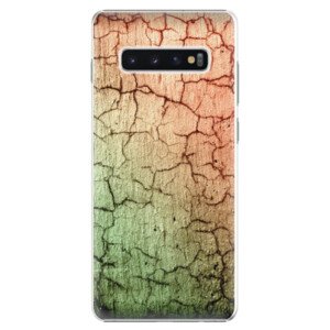 Plastové pouzdro iSaprio - Cracked Wall 01 - Samsung Galaxy S10+