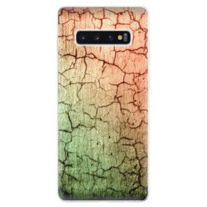 Odolné silikonové pouzdro iSaprio - Cracked Wall 01 - Samsung Galaxy S10+