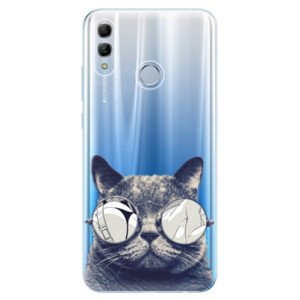 Odolné silikonové pouzdro iSaprio - Crazy Cat 01 - Huawei Honor 10 Lite