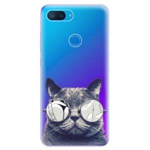 Odolné silikonové pouzdro iSaprio - Crazy Cat 01 - Xiaomi Mi 8 Lite