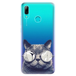 Odolné silikonové pouzdro iSaprio - Crazy Cat 01 - Huawei P Smart 2019