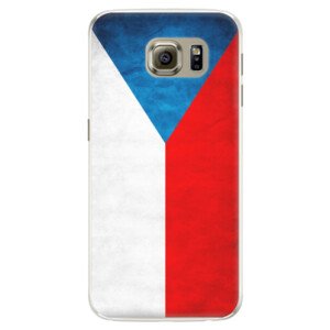 Silikonové pouzdro iSaprio - Czech Flag - Samsung Galaxy S6