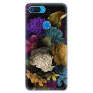 Odolné silikonové pouzdro iSaprio - Dark Flowers - Xiaomi Mi 8 Lite