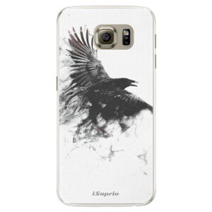 Silikonové pouzdro iSaprio - Dark Bird 01 - Samsung Galaxy S6 Edge