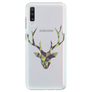 Plastové pouzdro iSaprio - Deer Green - Samsung Galaxy A70