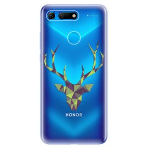 Odolné silikonové pouzdro iSaprio - Deer Green - Huawei Honor View 20