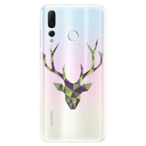 Odolné silikonové pouzdro iSaprio - Deer Green - Huawei Nova 4