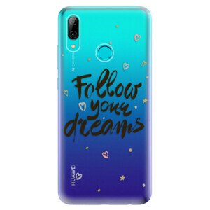 Odolné silikonové pouzdro iSaprio - Follow Your Dreams - black - Huawei P Smart 2019