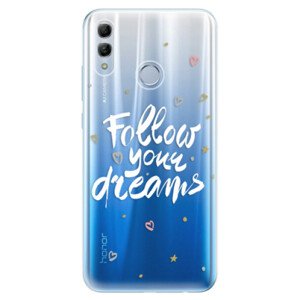 Odolné silikonové pouzdro iSaprio - Follow Your Dreams - white - Huawei Honor 10 Lite