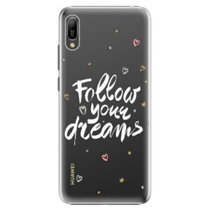 Plastové pouzdro iSaprio - Follow Your Dreams - white - Huawei Y6 2019