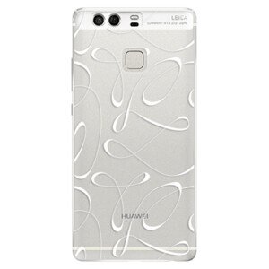 Silikonové pouzdro iSaprio - Fancy - white - Huawei P9