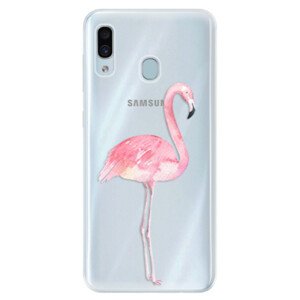 Silikonové pouzdro iSaprio - Flamingo 01 - Samsung Galaxy A30