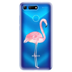 Odolné silikonové pouzdro iSaprio - Flamingo 01 - Huawei Honor View 20