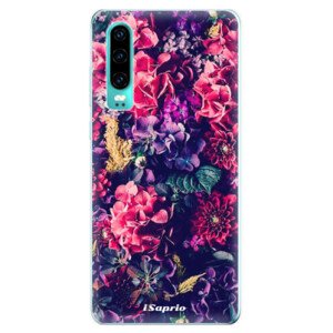 Odolné silikonové pouzdro iSaprio - Flowers 10 - Huawei P30