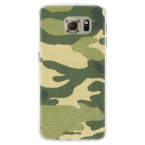 Silikonové pouzdro iSaprio - Green Camuflage 01 - Samsung Galaxy S6