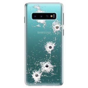 Plastové pouzdro iSaprio - Gunshots - Samsung Galaxy S10