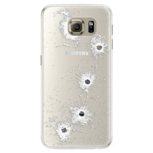 Silikonové pouzdro iSaprio - Gunshots - Samsung Galaxy S6