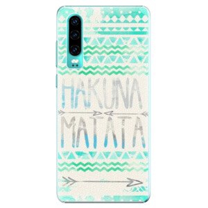 Plastové pouzdro iSaprio - Hakuna Matata Green - Huawei P30