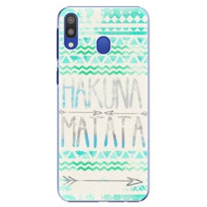Plastové pouzdro iSaprio - Hakuna Matata Green - Samsung Galaxy M20