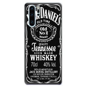 Odolné silikonové pouzdro iSaprio - Jack Daniels - Huawei P30 Pro