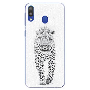 Plastové pouzdro iSaprio - White Jaguar - Samsung Galaxy M20