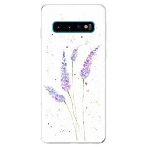 Odolné silikonové pouzdro iSaprio - Lavender - Samsung Galaxy S10