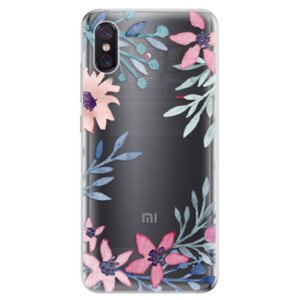 Odolné silikonové pouzdro iSaprio - Leaves and Flowers - Xiaomi Mi 8 Pro