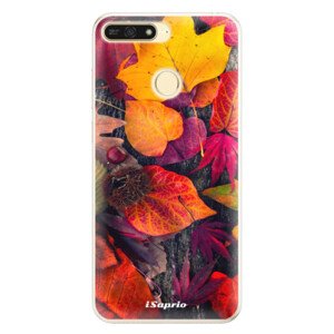 Silikonové pouzdro iSaprio - Autumn Leaves 03 - Huawei Honor 7A