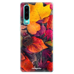 Odolné silikonové pouzdro iSaprio - Autumn Leaves 03 - Huawei P30